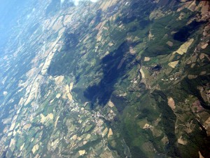 La zona di atterraggio di StratoSpera 2 da 3.630 m La zona di atterraggio di StratoSpera 2 da 3.630 m
