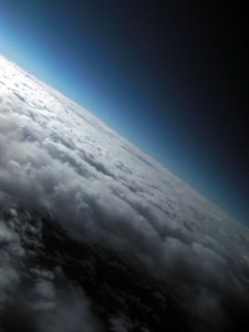 Le nubi viste da 8.670 m Le nubi viste da 8.670 m