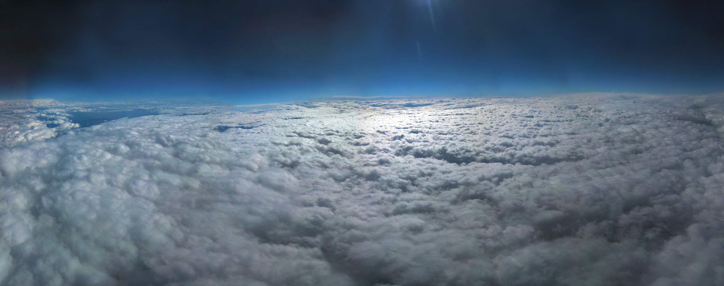 Le nubi viste da StratoSpera 5. Panorama di Riccardo Rossi
