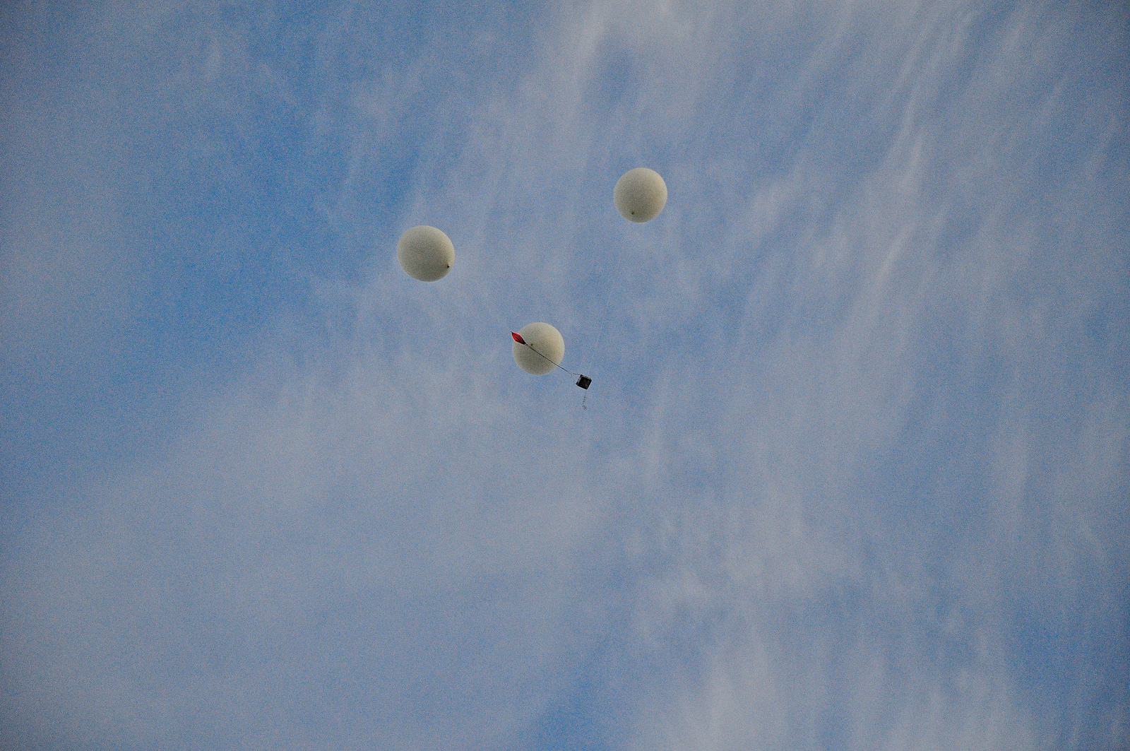 StratoSpera 4 in volo (foto di Lorenzo Baglioni)